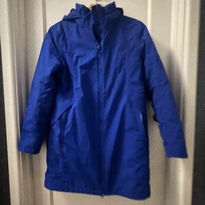 Lands' End Navy Outerwear